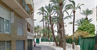 Corte de calle Escultor Capuz