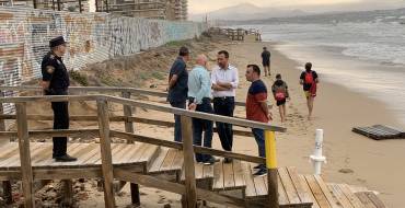 El alcalde anuncia un plan extraordinario para reparar los daños del temporal tras visitar las zonas del municipio más afectadas por las lluvias