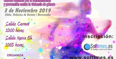 La carrera solidaria ‘Mil camins, una meta’ se consolida con la introducción de la categoría de marcha nórdica