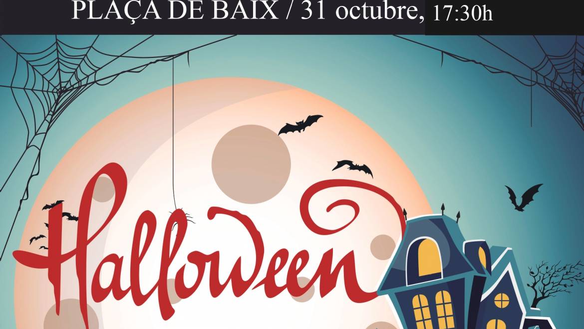 La Plaça de Baix, escenario terrorífico en Halloween