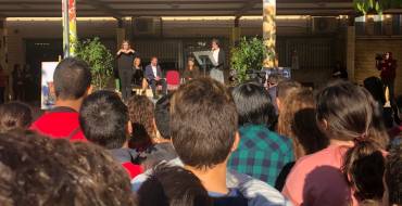 El alcalde felicita al instituto Pedro Ibarra por su XL aniversario como centro educativo ejemplar