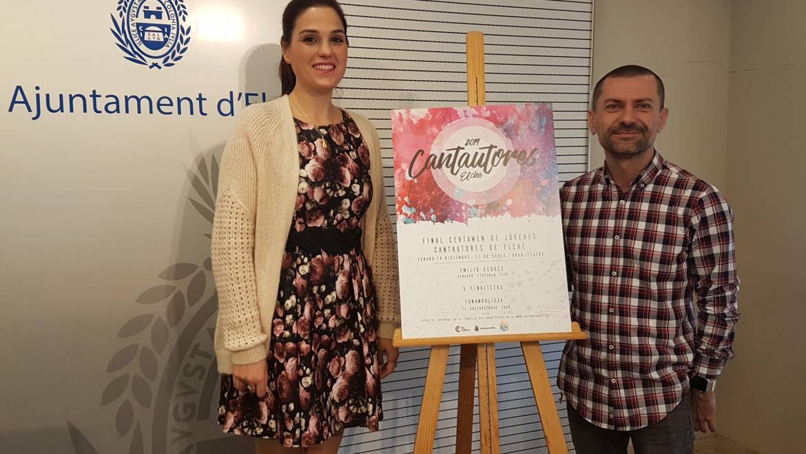 El Certamen de Joves Cantautors d’Elx celebrarà la seua gran final el pròxim 14 de desembre
