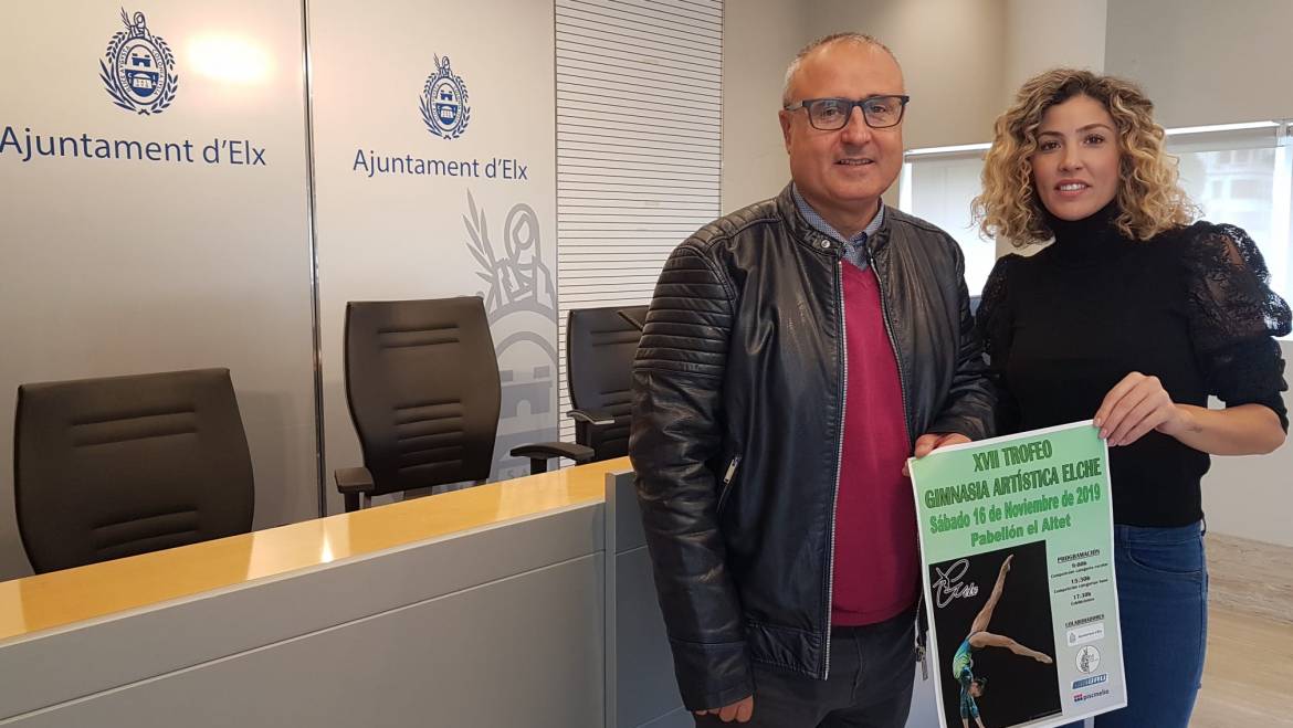 El XVII Trofeo de Gimnasia Artística Elche reunirá alrededor de 300 participantes
