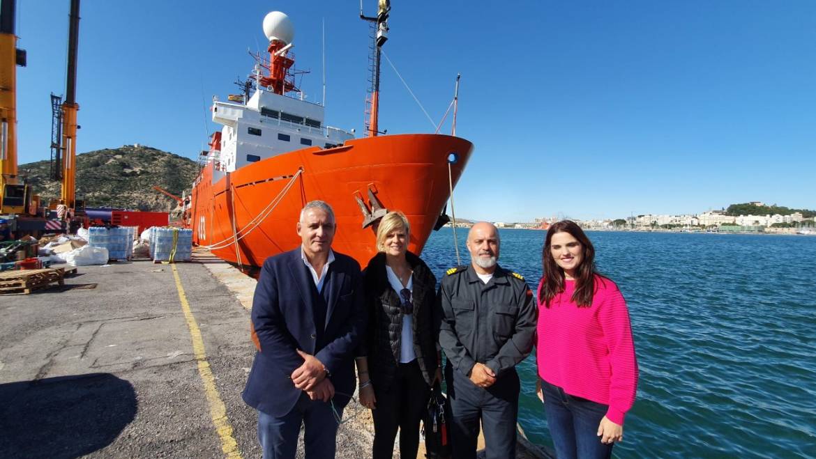 Elx viatja al Pol Sud amb l’expedició del vaixell d’investigació oceanogràfic ‘Hespérides’