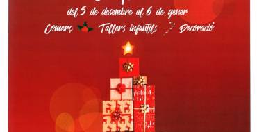 El Mercat de Nadal de la Glorieta tendrá una caseta de talleres de manualidades infantiles