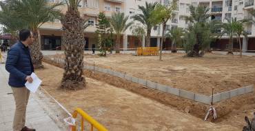 En marcha la renovación de la plaza Profesor Pepe Belso