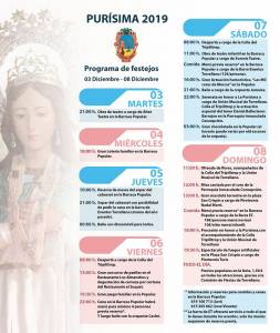 PROGRAMACIÓN PURÍSIMA TORRELLANO