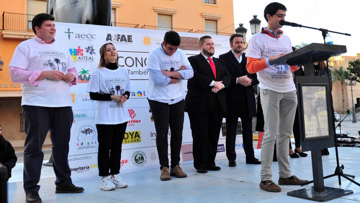 Celebración del Día Internacional del Voluntariado en Elche