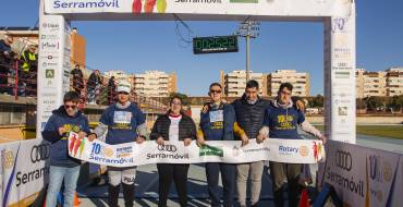 Un millar de personas participa  en la VI edición de la 10K Rotary