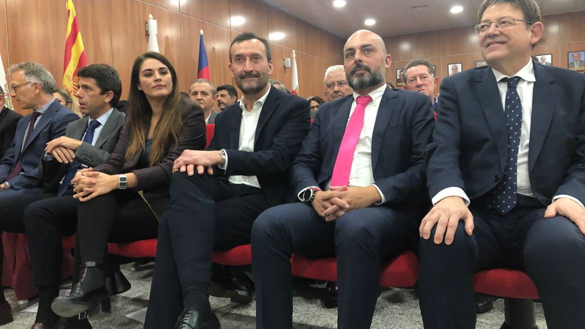 El alcalde de Elche manifiesta el respaldo del Ayuntamiento y su apoyo firme al trasvase Tajo-Segura en la celebración del centenario de Riegos de Levante