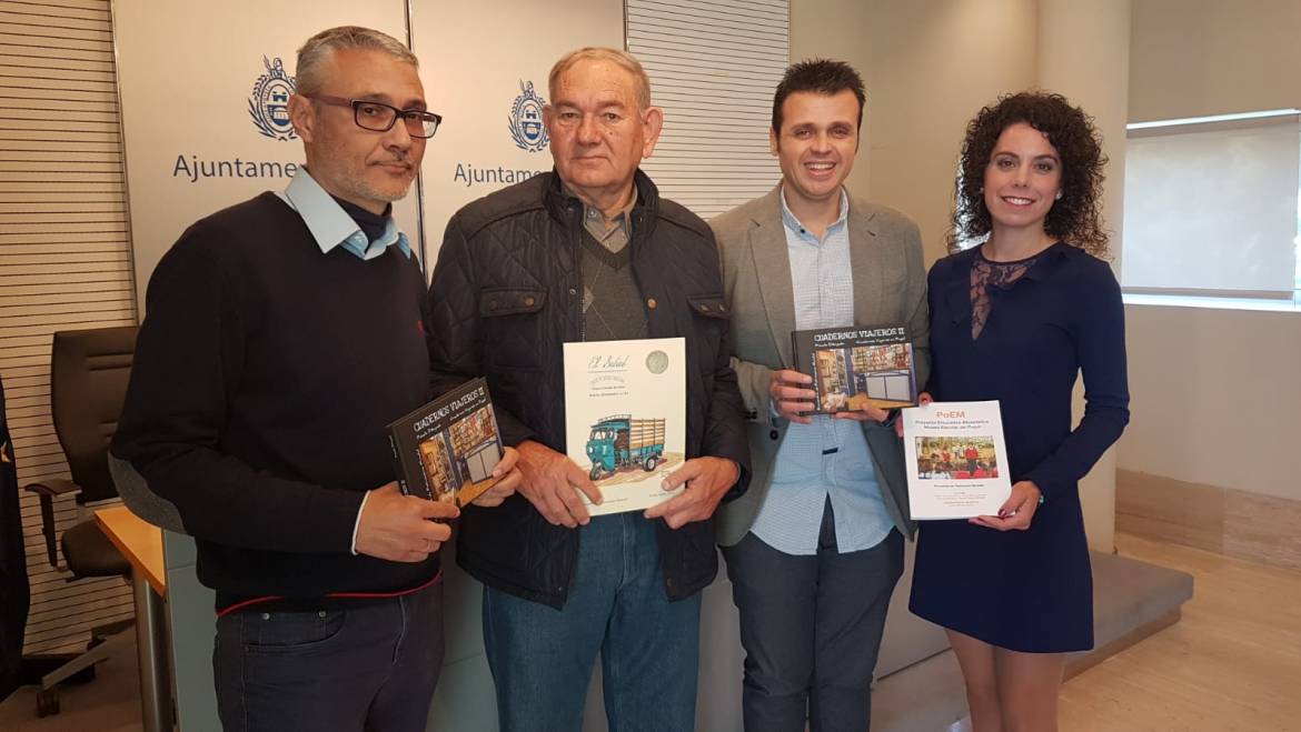 Visitelche y el Museo Escolar de Puçol presentan tres publicaciones fruto del Encuentro de Patrimonio Mundial