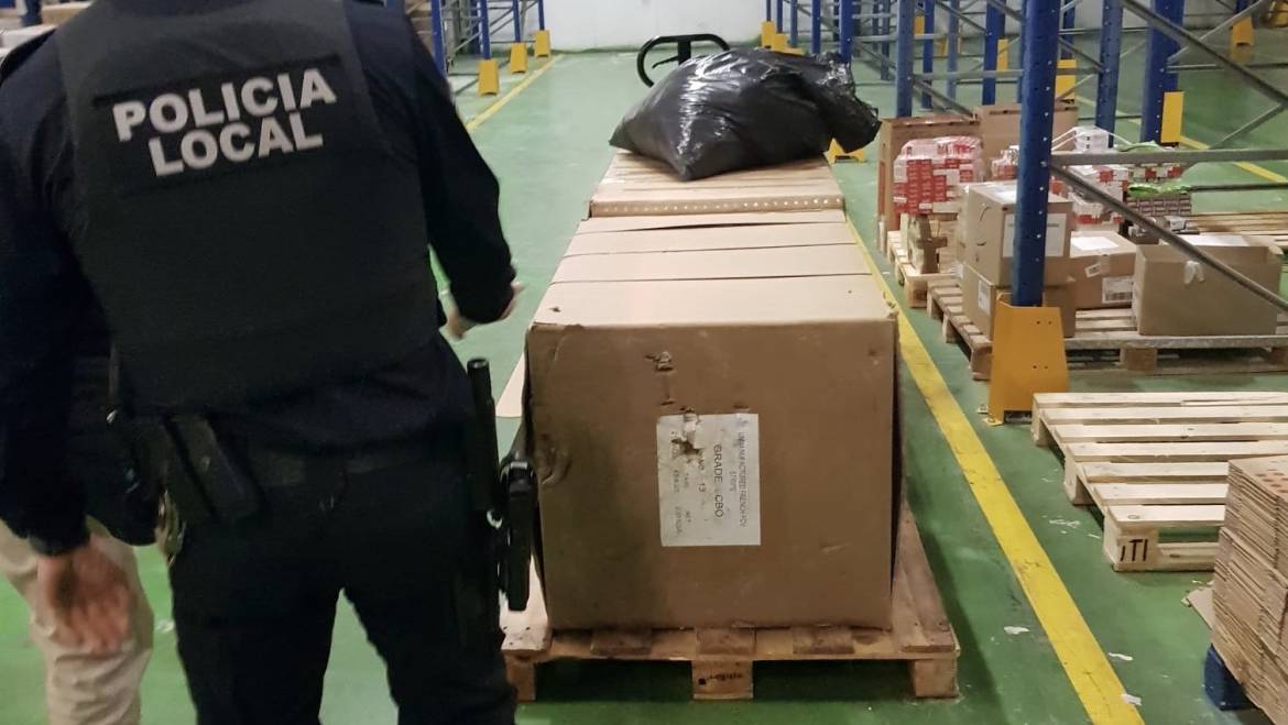 Intervinguda mitja tona de tabac de contraban