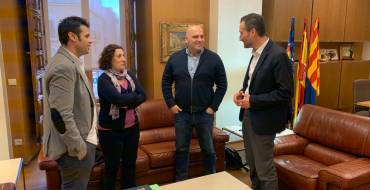 El alcalde se reúne con los responsables de UGT y CCOO para abordar proyectos socioeconómicos