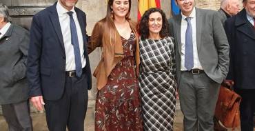 El alcalde asiste a la toma de posesión de Tudi Torró como académica de la AVL