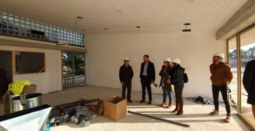 Recta final para la primera obra del Plan Edificant en el colegio público Els Garrofers