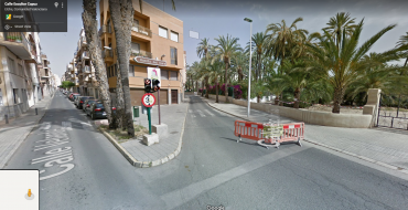 Corte total Calle Escultor Capuz