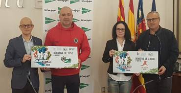 Vicente Alberola ha presidido la entrega de la recaudación recogida en la San Silvestre Ilicitana 2019