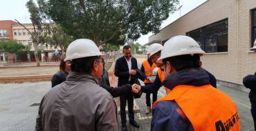 Las obras del nuevo comedor del colegio público Jaime Balmes finalizarán en la primera quincena de marzo