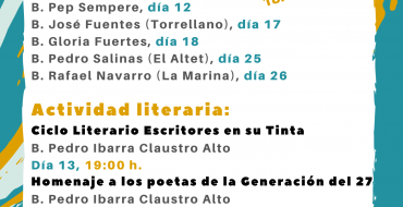 Actividades para el mes de marzo en las Bibliotecas Municipales