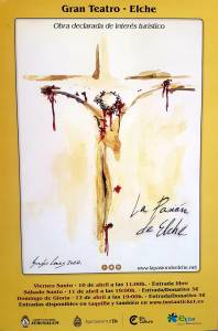 Cartel ganador del concurso  ‘La Pasión’ en Elche 