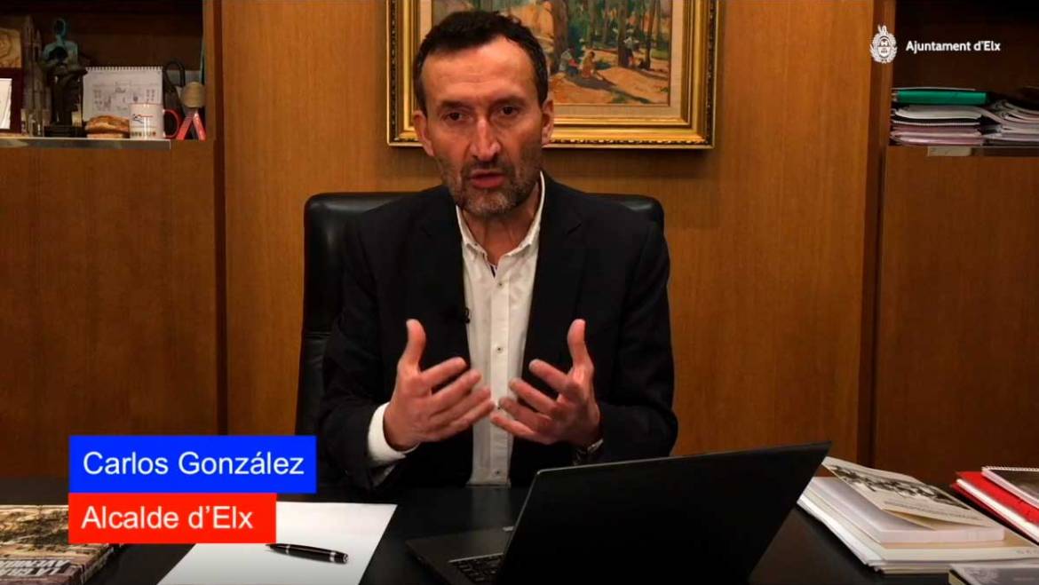 Carlos González: “Os pido fortaleza, ánimo y responsabilidad”