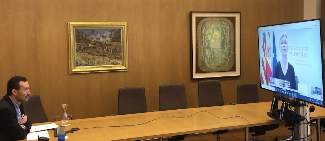 El alcalde de Elche traslada al Consell su preocupación por la emergencia social y económica en la crisis del coronavirus