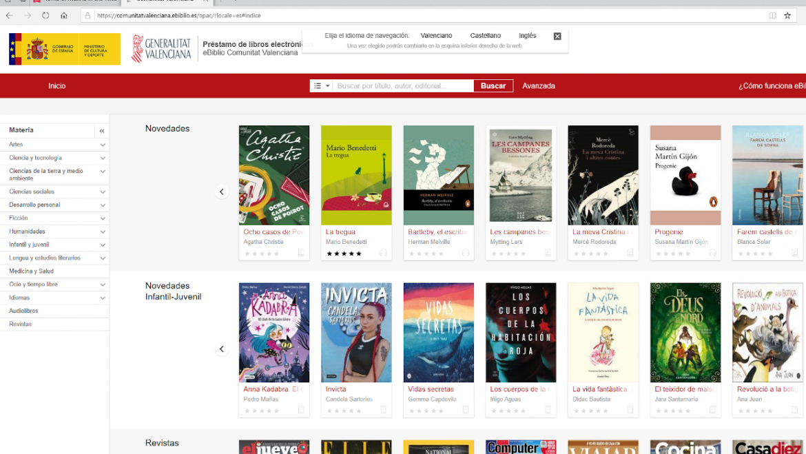 Préstamo bibliotecario en línea, la literatura de Delibes y ‘Cortos en cuarentena’