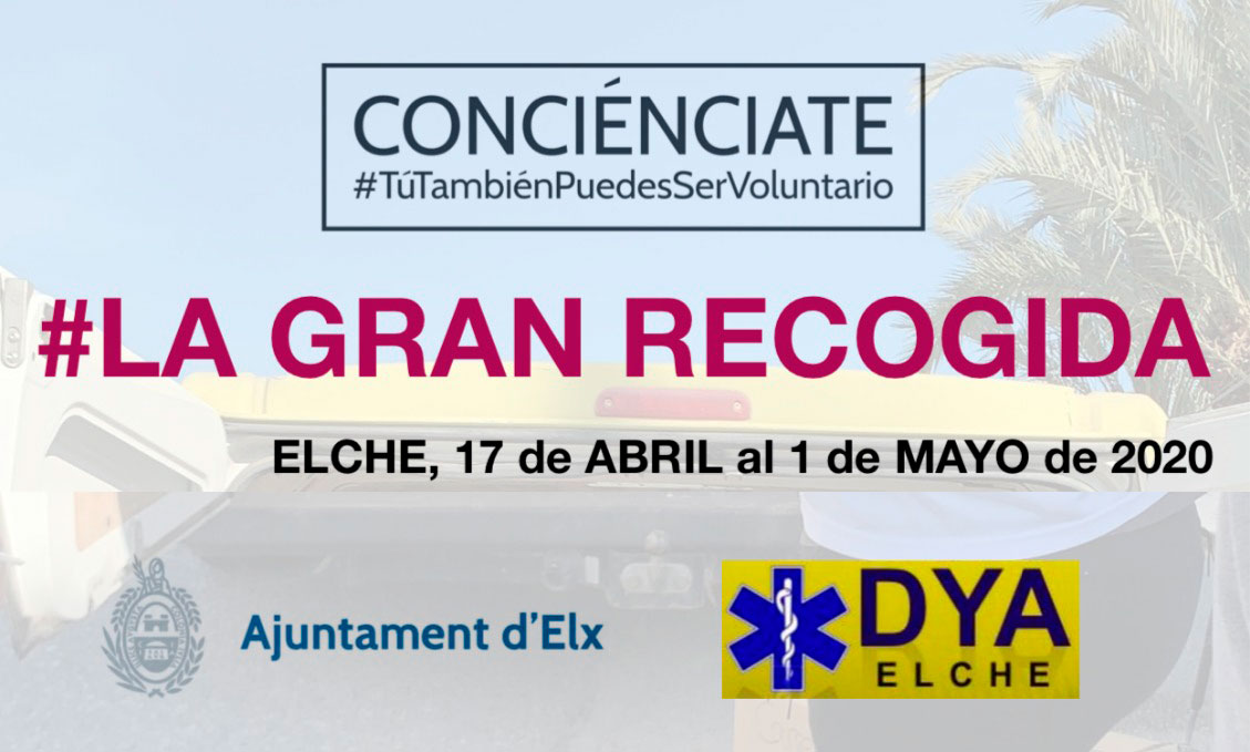 El Ayuntamiento colabora con los jóvenes voluntarios de “Conciénciate” en la recogida de alimentos en supermercados para las familias más vulnerables