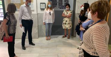 El alcalde anuncia que las obras de sustitución del fibrocemento en el CEIP La Asunción acabarán a finales de julio