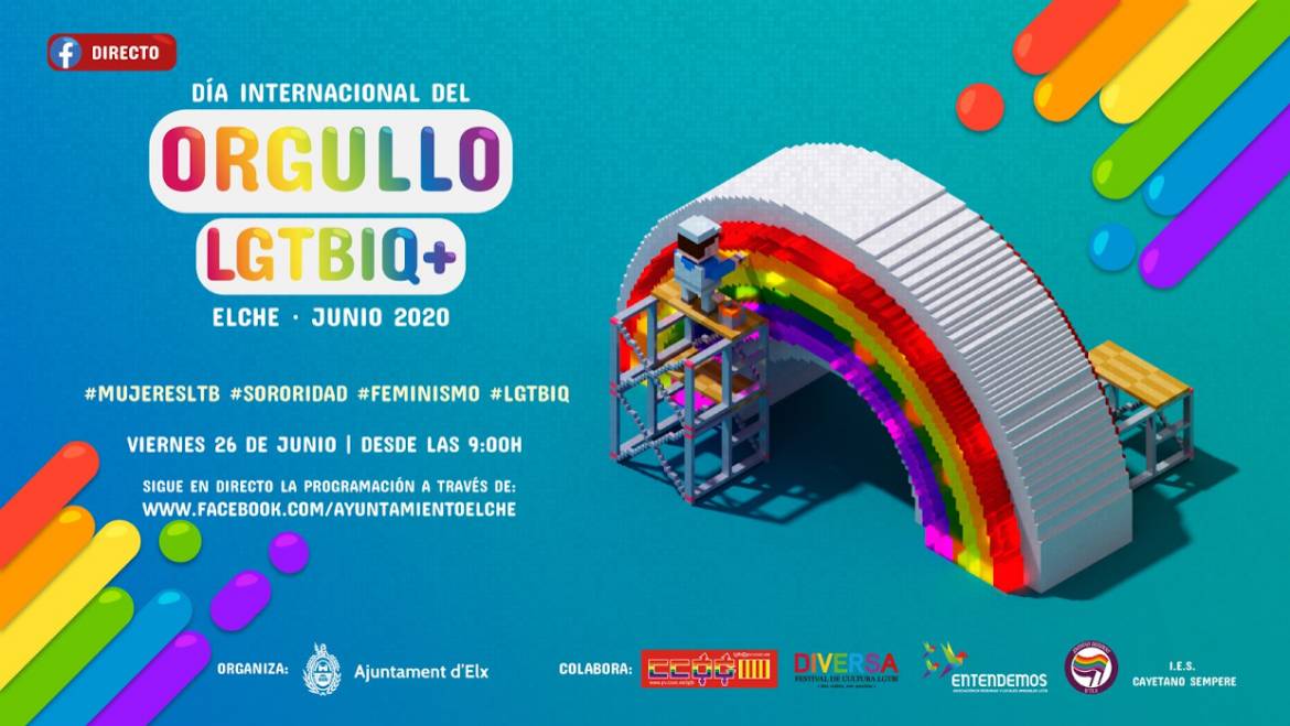 L’Ajuntament se suma a les celebracions del Dia Internacional de l’Orgull LGTBI
