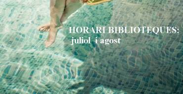 Horari d’estiu a les Biblioteques Municipals