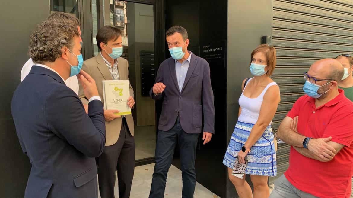 Elche consigue la más alta calificación de la provincia para un edificio sostenible