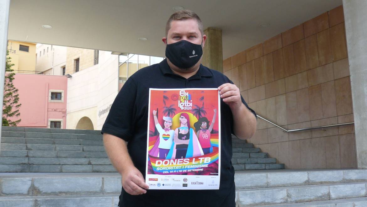 La setmana de l’Orgull LGTBI d’Elx posa el focus reivindicatiu sobre les dones del col·lectiu