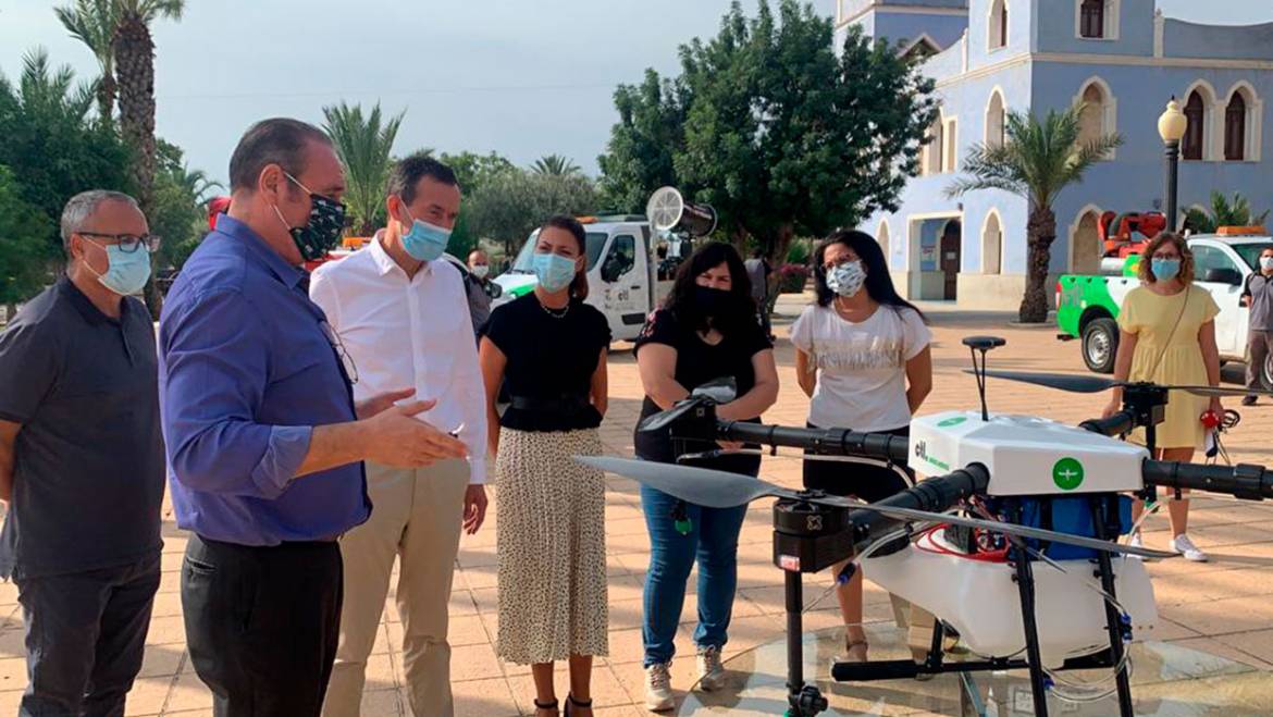 L’Ajuntament i CTL intensifiquen la lluita contra els mosquits amb un nou equipament que inclou un dron i un canó de gran potència