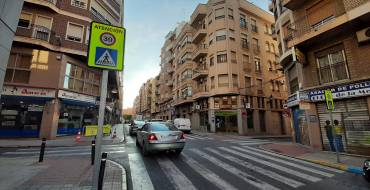 La concejalía de Movilidad realizará mejoras de seguridad vial en las calles Ángel y Lepanto
