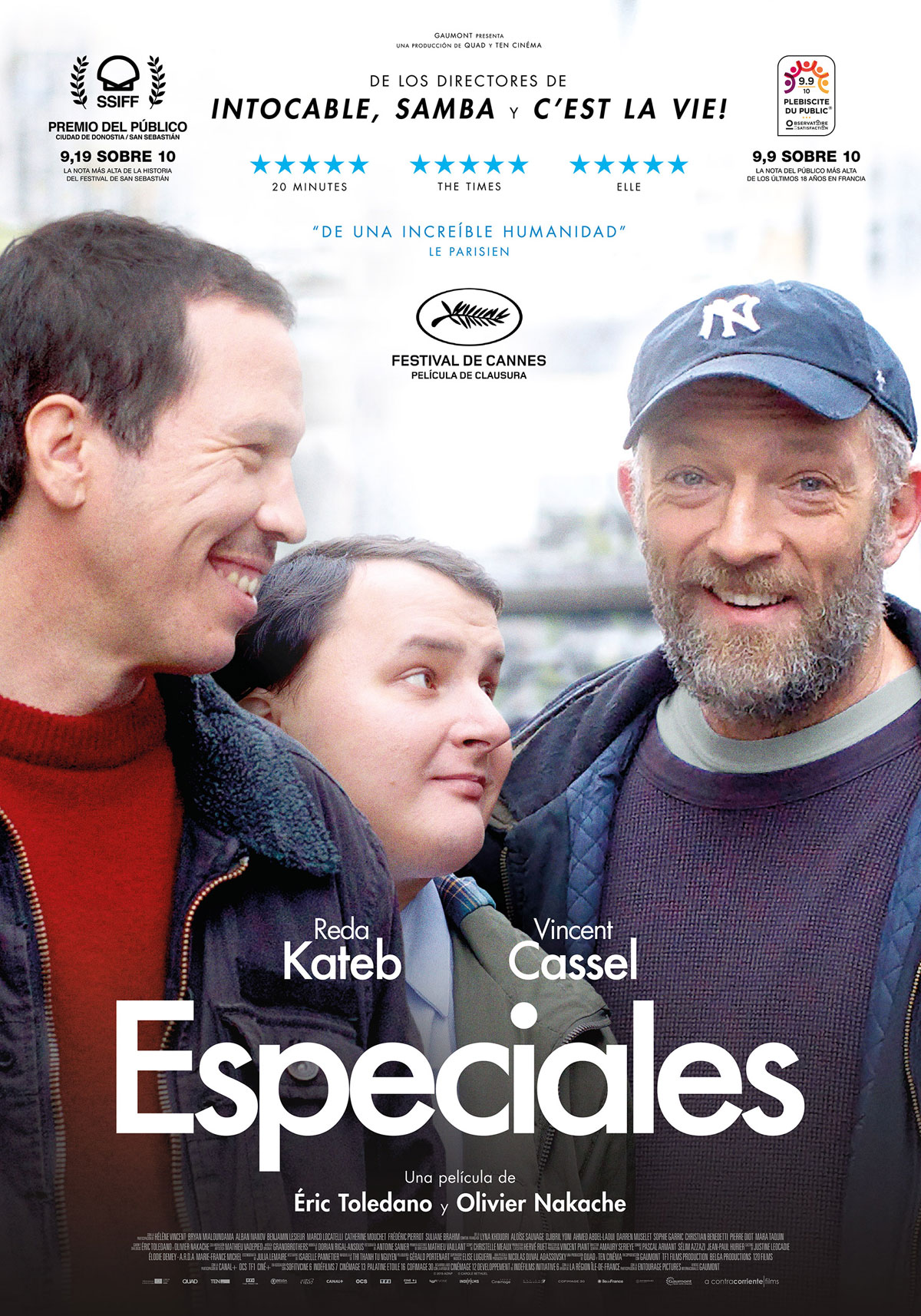Especiales pelicula