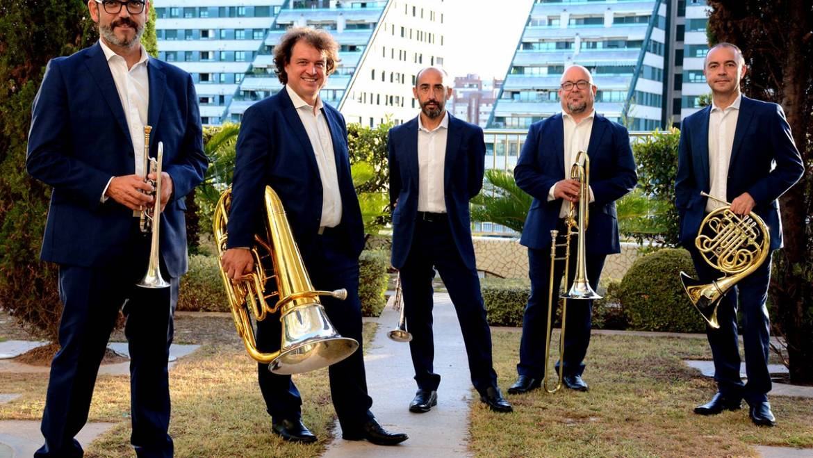 El grupo Spanish Brass, Premio Nacional de Música, actúa el 16 de octubre por la noche en Elche