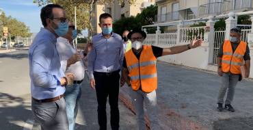 Las obras de mejora y modernización del espacio público en pedanías llegan a Arenales del Sol