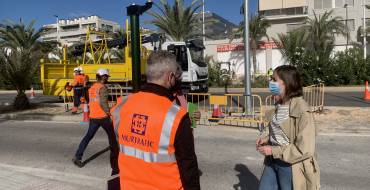 Mobilitat instal·la semàfors per a garantir el pas segur de vianants en tres enclavaments de la ciutat