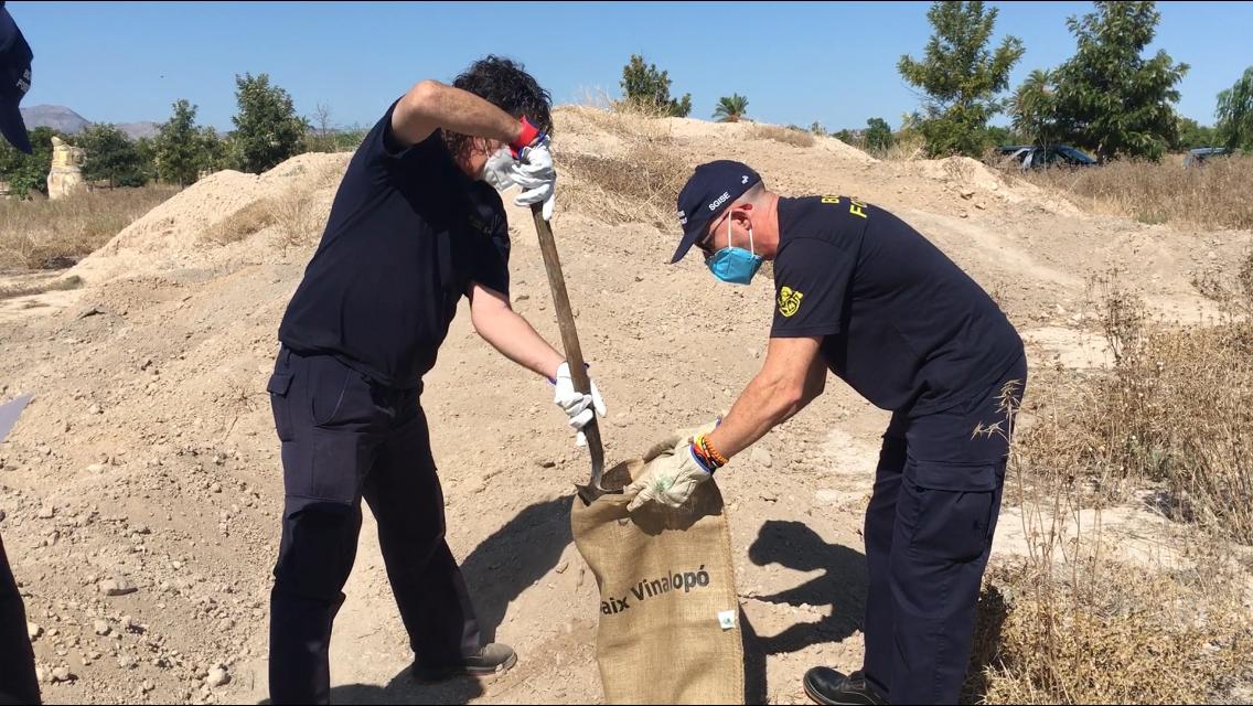 Tierra de la Alcudia homenaje víctimas covid