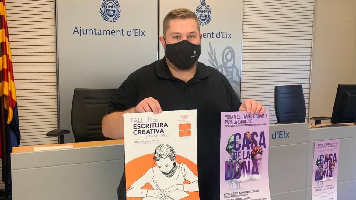 Igualdad reanuda a partir del lunes las actividades de la Semana de las Escritoras para visibilizar el papel de la mujer sobre las letras