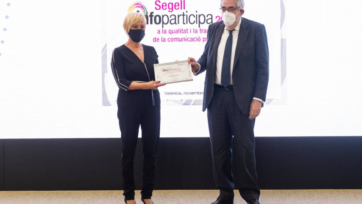 El Ayuntamiento de Elche recibe el sello Infoparticipa 2019 por su nivel de transparencia