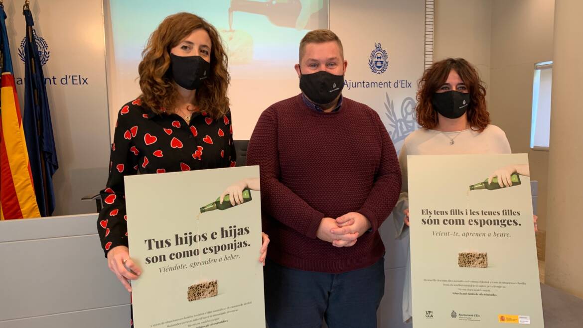 El Ayuntamiento lanza una campaña para sensibilizar a las familias sobre el consumo responsable de alcohol