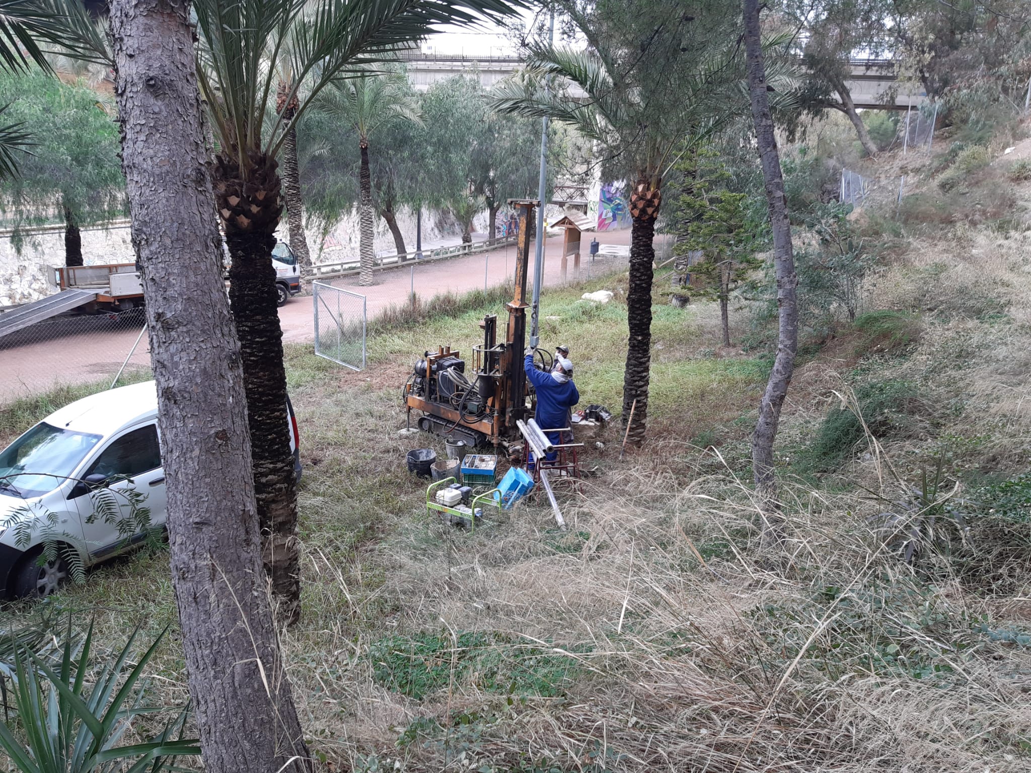 Comprobaciones ladera Molí del Real