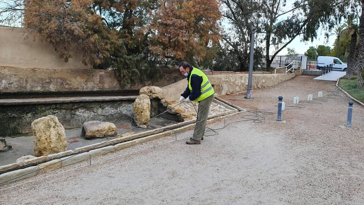 Comienzan los trabajos para la estabilización de la ladera del río donde se ubica el Molí Real