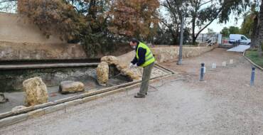 Comienzan los trabajos para la estabilización de la ladera del río donde se ubica el Molí Real