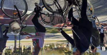 El nou carril bici de l’av. Ramón Pastor completa el circuit ciclista perimetral d’Elx