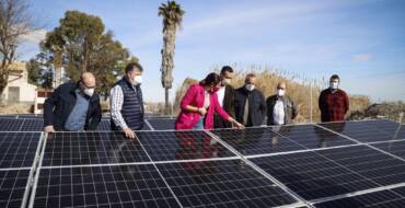 Nous Regs el Progrés  aposta per la innovació i les energies renovables amb  la instal·lació d’una planta solar al costat de l’embassament de Sivaes