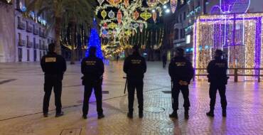 Noche tranquila en Elche para recibir el nuevo año