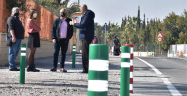 Concluyen las obras de seguridad peatonal y vial de la carretera de Torrellano al aeropuerto